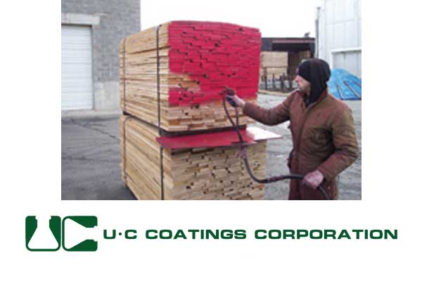 U•C Coatings is the premier manufacturer and supplier of wood protection products for the logging, lumber, furniture and woodworking industries.<br/><br/>
With their products you can prevent up to 90% of end checking, conserve natural resources and improve production yields, so you can make more wood products - and more profitable wood products - from each piece of wood.<br/><br/>
You Bring THE WOOD... We'll bring THE PROTECTION